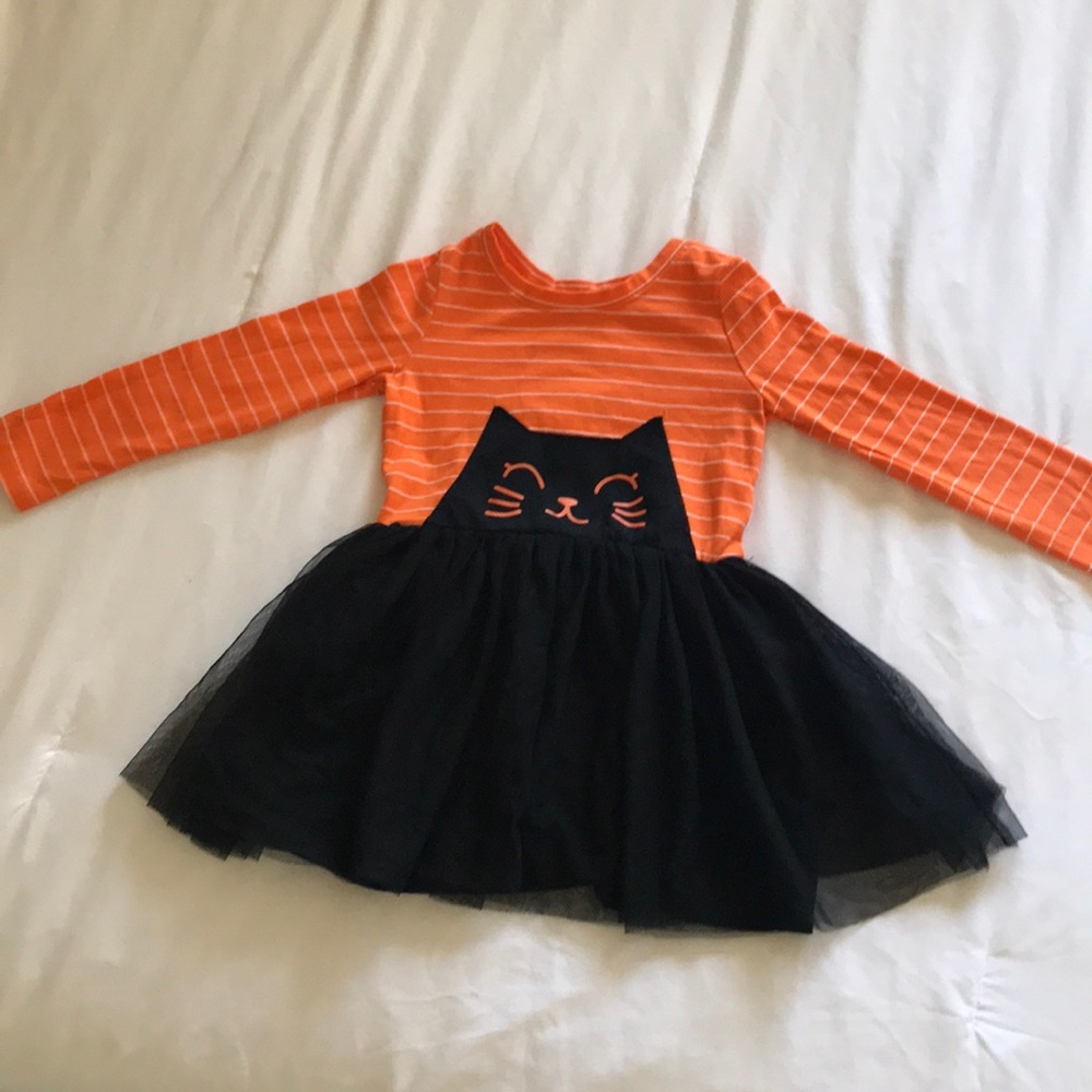 Cat & Jack Halloween Cat Toddler Dress